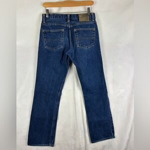 POLO Ralph Lauren Vintage 90s Straight Leg Jeans Size‎ 6 Blue Cotton Mid Rise